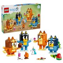 Konstruktorius LEGO® Bluey Konstruojama Bluey šeima 11217, 466 vnt.