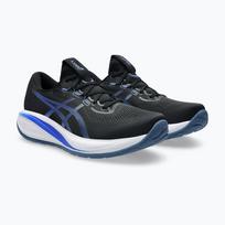 Vyriški bėgimo batai ASICS Gel-Cumulus 28 black/neon blue