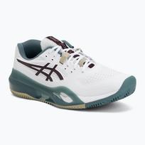 Vyriški teniso batai ASICS Gel-Resolution X Clay white/dark aubergine