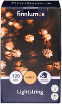 Lempučių girlianda Finnlumor Retro, 24 m, gintaro sp., 120 LED