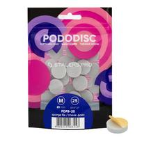 STALEKS Pododisk M vienkartinės pedikiūro kempinėlės