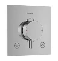 Hansgrohe Ecostat Comfort E – įmontuojamas termostatinis maišytuvas 2 vartotojams, chromas 33716000