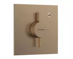 Hansgrohe DuoTurn E – paslėpta dušo maišytuvas, šlifuotas bronzos spalvos 75617140