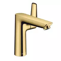 Hansgrohe Talis E – praustuvo maišytuvas su išleidimo komplektu, poliruotas auksas 71754990