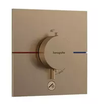 Hansgrohe ShowerSelect Comfort - potinkinis termostatinis maišytuvas, šlifuoto bronzos spalvos 15575140