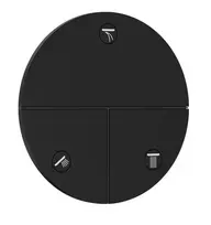 Hansgrohe ShowerSelect Comfort potinkinis maišytuvo vožtuvas, 3 išleidimo angoms, matinės juodos spalvos, 15558670