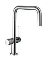 Hansgrohe M54 – kriauklės maišytuvas Talis U 220, su prietaisų uždarymo vožtuvu, chromuotas 72807000