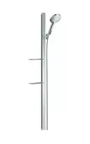 Hansgrohe Raindance – dušo komplektas Select S 120, 3 srove, dušo strypas 1,5 m, chromuotas 27646000
