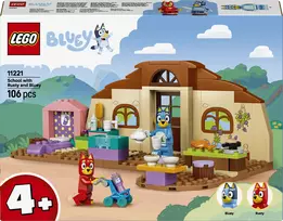 LEGO® 11221 Bluey Mokykla su Rusty ir Bluey