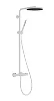 Hansgrohe Pulsify S Puro – dušo rinkinys su termostatu, skersmuo 26 cm, 1 srove, matinis baltas 24222700