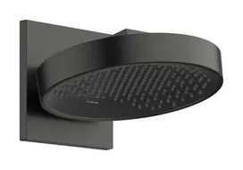 Hansgrohe Rainfinity – galvos dušo galvutė, skersmuo 25 cm, EcoSmart, juodas šlifuotas chromas 26227340