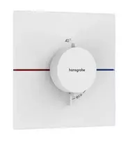 Hansgrohe ShowerSelect Comfort - potinkinis termostatinis maišytuvas, matinės baltos spalvos 15574700
