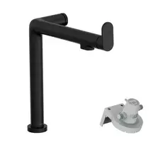 Hansgrohe Aqittura M91 – kriauklės maišytuvas su filtravimo funkcija, juodas matinis 76804670
