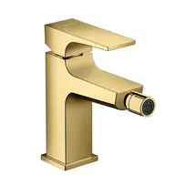 Hansgrohe Metropol – bidė maišytuvas su išleidimo komplektu Push-Open, poliruotas auksas 32520990