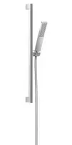 Hansgrohe Pulsify E – dušo komplektas: rankinis dušas, strypas ir žarna, EcoSmart, chromas 24380000