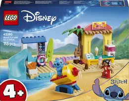LEGO® 43280 │ Disney Paplūdimio pramogos su Lilo ir Stiču