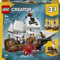 LEGO® 31387 Creator 3in1 Legendinis piratų laivas