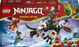 LEGO® 71863 NINJAGO® Zilvar ir drakonas-pabaisa Grimtak