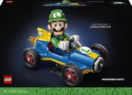 LEGO® 72050 Super Mario™ Mario Kart™ – Luigi ir Mach 8