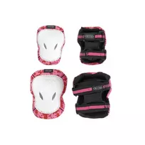 Kelių ir alkūnių apsaugos Micro Pink Print: M