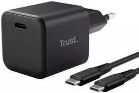 Įkroviklis Trust Maxo Ultra-small 65W GaN USB-C Black