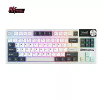 Klaviatūra Royal Kludge S85 (White Night) - RK Cloud Switches