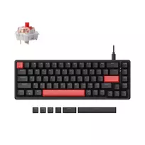 Klaviatūra Keychron Lemokey X6 QMK (Juoda) - Keychron Red Switches