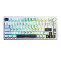 Klaviatūra Aula S75 Pro (Glacier Blue) - Star Vector Switches