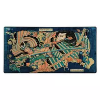 Pelės kilimėlis "LIT Mousepad" Kamakura no Gengoro, by Hokusai - 900x400x3mm