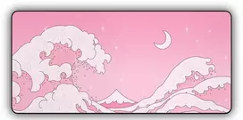 Pelės kilimėlis "LIT Mousepad" Kawaii Wave - 900x400x3mm