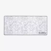 Pelės kilimėlis „LIT Mousepad” White Topographic - 900x400x3mm