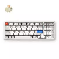 Klaviatūra MCHOSE K99 V2 (Retro White) - Icy Creamsicle Switches