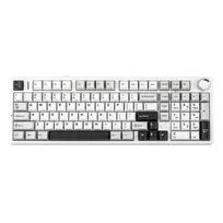 Klaviatūra Aula F99 PRO (Balta/Pilka) - Star Arrow Linear Switches