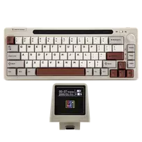 Klaviatūra Epomaker RT65 (Balta/Pilka) - Wisteria Linear Switches