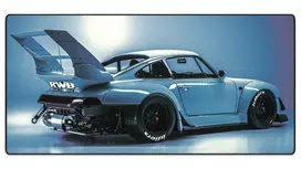 Pelės kilimėlis "LIT Mousepad" Vaporwave Porsche (Mėlynas) - 900x400x3mm