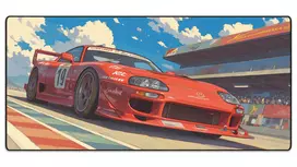 Pelės kilimėlis "LIT Mousepad" Tetsu's Toyota - 1200x600x3mm