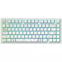 Klaviatūra Dark Project ALU81A Terra Nova (Balta) - G3MS Moonstone Switches