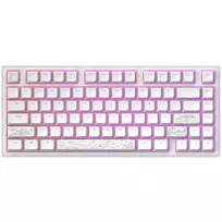 Klaviatūra Dark Project ALU81A Terra Nostra (Balta) - G3MS Moonstone Switches
