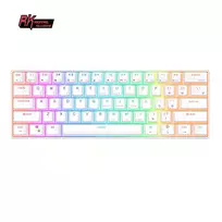 Klaviatūra Royal Kludge RK61 (Balta) - RK Blue Switches