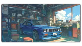 Pelės kilimėlis "LIT Mousepad" Benji's BMW - 1200x600x3mm