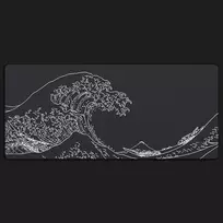 Pelės kilimėlis "LIT Mousepad" The Great Wave - 1200x600x3mm