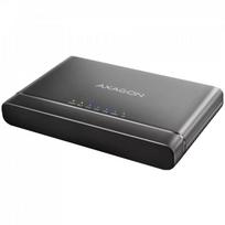 Axagon USB 3.2 Gen 2 adapter for connecting NVMe M.2 SSDs and SATA 2.5''/3.5'' drives with cloning function. | ADSA-CC