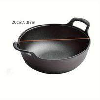 Ketaus gilus wok keptuvas, 1 vnt (vienas puodas be dangčio)
