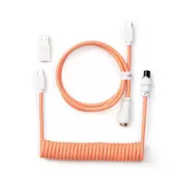 Klaviatūros laidas Keychron Coiled (Oranžinis)