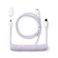 Klaviatūros laidas Keychron Coiled (Violetinis)