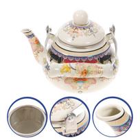 Cups Enamel Teapot Kettle Restaurant Whistle Whistling for Stove Top Teakettle Water Jug