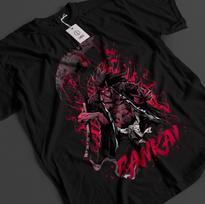 Bleach Anime Shirt Zaraki Kenpachi Tshirt Ichigo Bankai T-Shirt Aizen Unisex Tee S