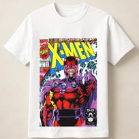 Magneto X-Men Klasikinis Komiksų Viršelis Vintažinis Grafinis Unisex Marškinėlis Unisex Marškinėlis XXXL
