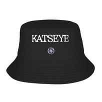 Katseye Logotipas Kibiro Kepuraitė Unisex Žvejo Kepurės Juokingos Paplūdimio Kelionių Kepurės Nešiojamos Harajuku Individualus Pasidaryk Pats Apsauga nuo Saulės One Size