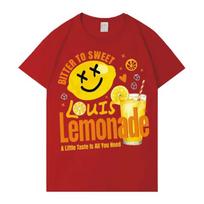 2026 Summer New Model Rap Singer Louis Lemonds Touring HighQuality FashionSuitable Mens Printed Roundneck TShirt S